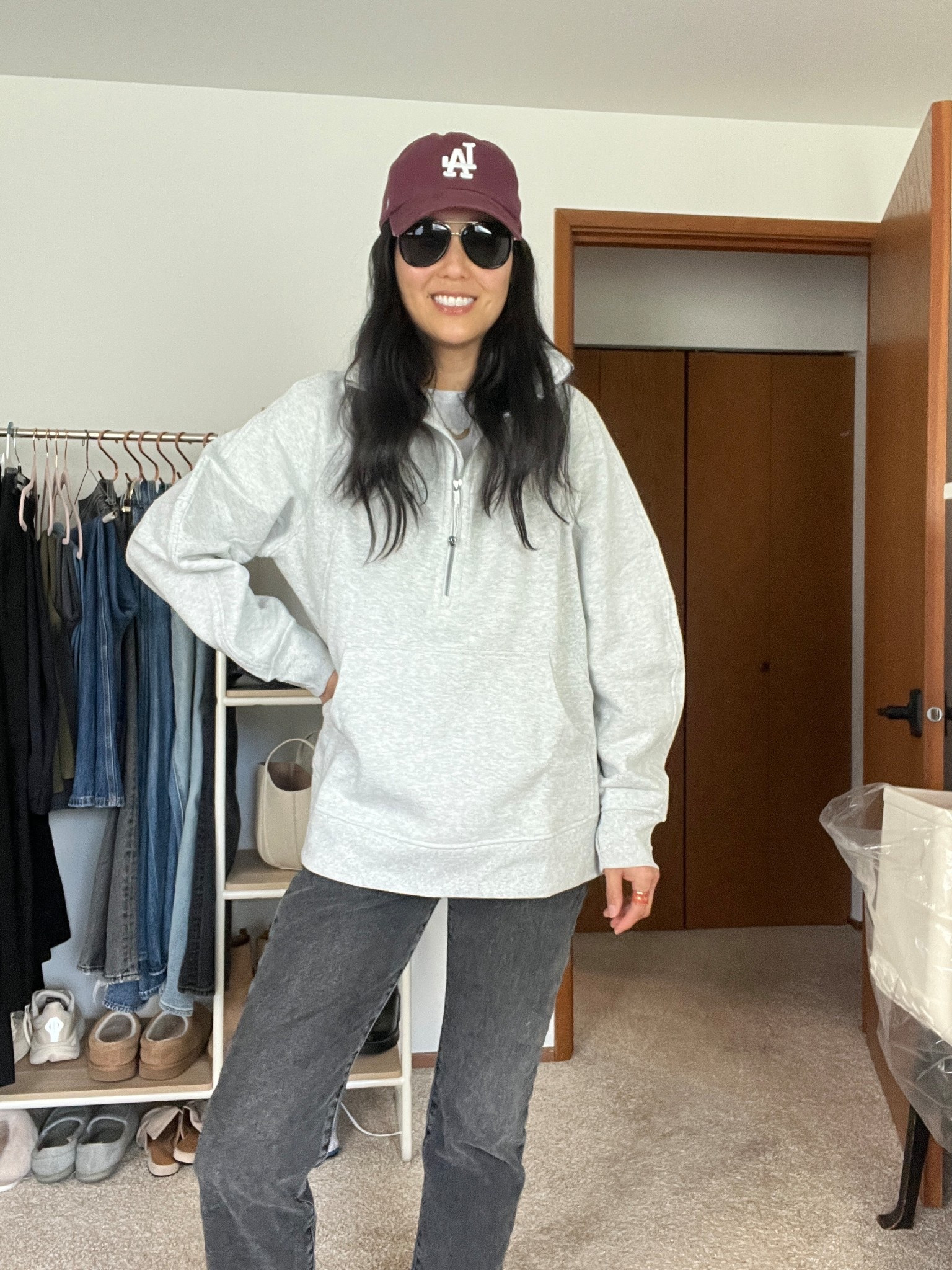 Lululemon Scuba Tunic Sweatshirt - on sale, final sale, wearing M/L, also in blackk