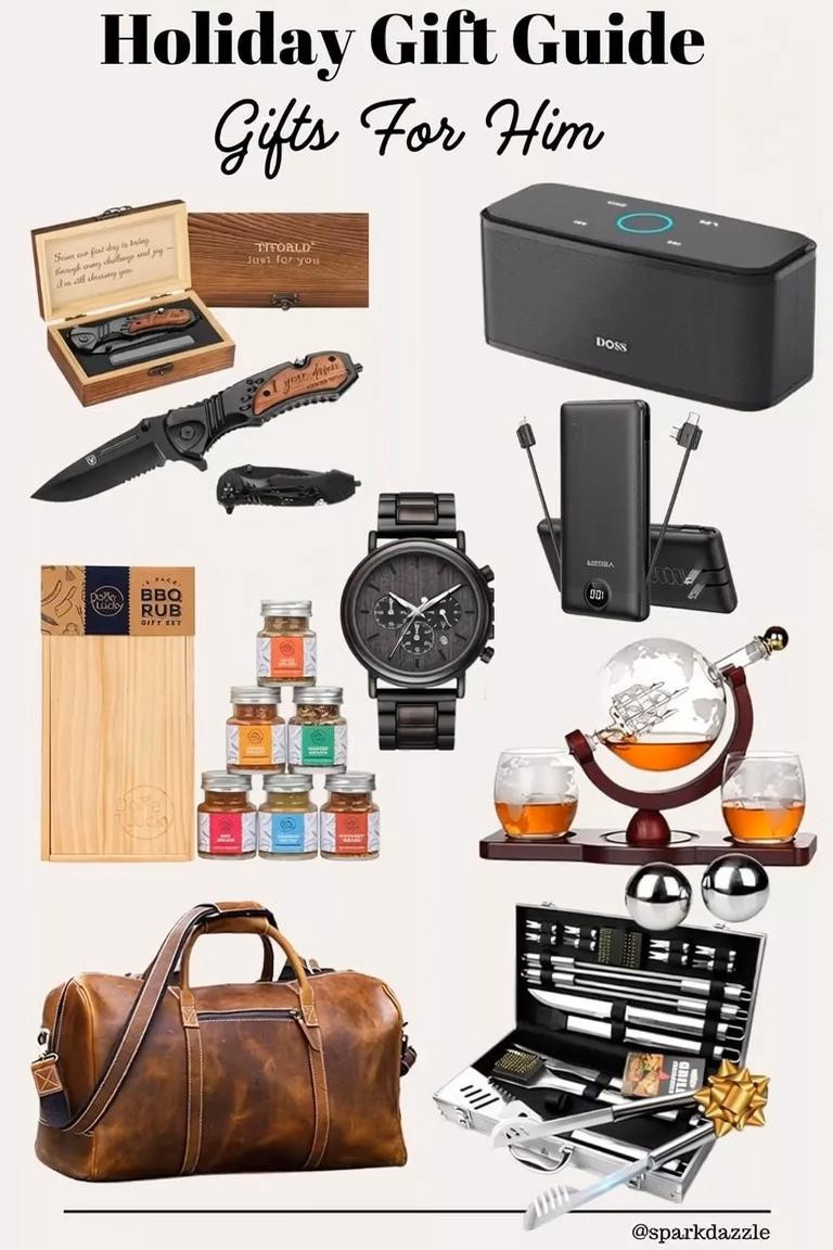 Father’s Day Gift Guide 2026 | Best Father’s Day Gifts for Dad, Husband, Grandpa & Him Finding the perfect Father’s Day gift doesn't have to be difficult. Whether you're shopping for your dad, husband, stepdad, grandfather, father-in-law, or the guy who seems to have everything, these Father's Day gift ideas combine practicality, style, and thoughtful touches he'll actually use. From personalized pocket knives and premium leather duffle bags to Bluetooth speakers, whiskey decanter sets, grilling accessories, watches, portable chargers, and unique gift sets, these are the kinds of gifts that make Father's Day memorable. Perfect for dads who love travel, grilling, technology, outdoor adventures, whiskey tasting, sports, road trips, camping, woodworking, and everyday essentials. Save this Father's Day gift guide for unique presents that work for every budget and every type of dad. Whether you're searching for luxury Father's Day gifts, affordable Father's Day presents, last-minute Father's Day ideas, or meaningful gifts for men, this collection is packed with inspiration he'll appreciate long after Father's Day is over. #fathersdaygifts #fathersdaygiftideas #giftguide #giftideasforhim #giftsfordad #dadgifts #giftsformen #fathersday2026 #giftguideformen #husbandgiftideas #grandpagifts #mensgiftideas #amazonfinds #amazongiftideas #giftinspiration #travelgifts #grillinggifts #whiskeygifts #techgifts #mensstyle #dadlife #shoppingguide #giftguide2026 #amazonfavorites #holidaygiftguide #mensaccessories #luxurygifts #thoughtfulgifts #giftideas #amazonmusthaves