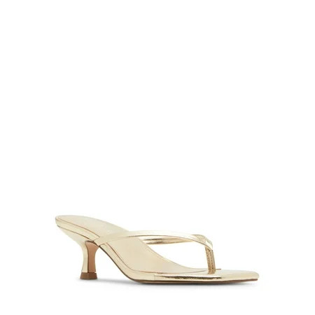 Madden Girl Women's Charlene Thong 2 inch Kitten Heel Sandal | Walmart (US)