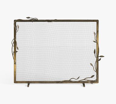 Botanical Fireplace Screen | Pottery Barn (US)