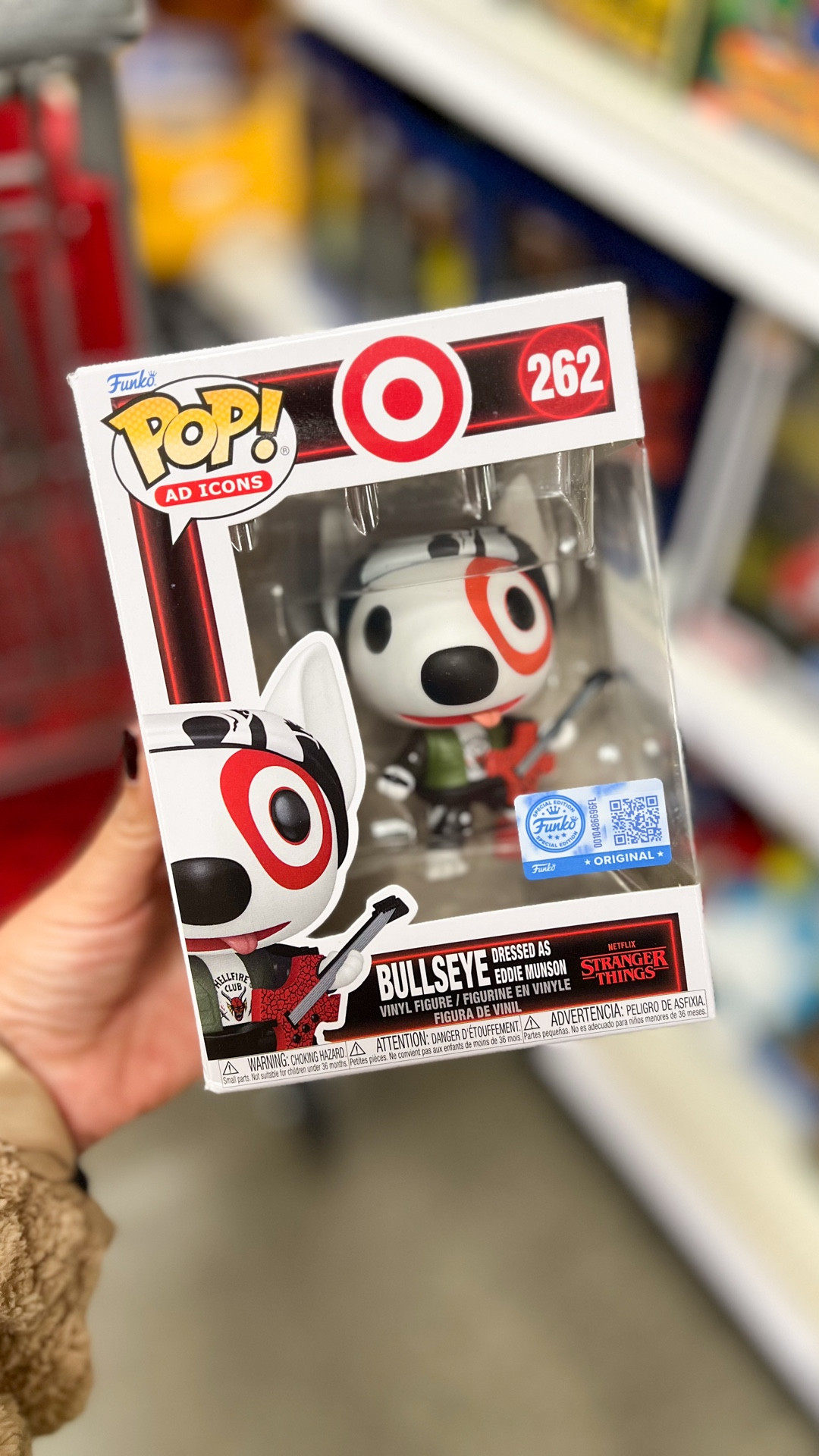 New  Bullseye dressed as Eddie Munson from Stranger Things 🥹🥹 Check your local stores or sign up for restock alerts! 

Funko Pop, Target finds, collectibles, gift ideas 

#LTKKids #LTKGiftGuide #LTKHome