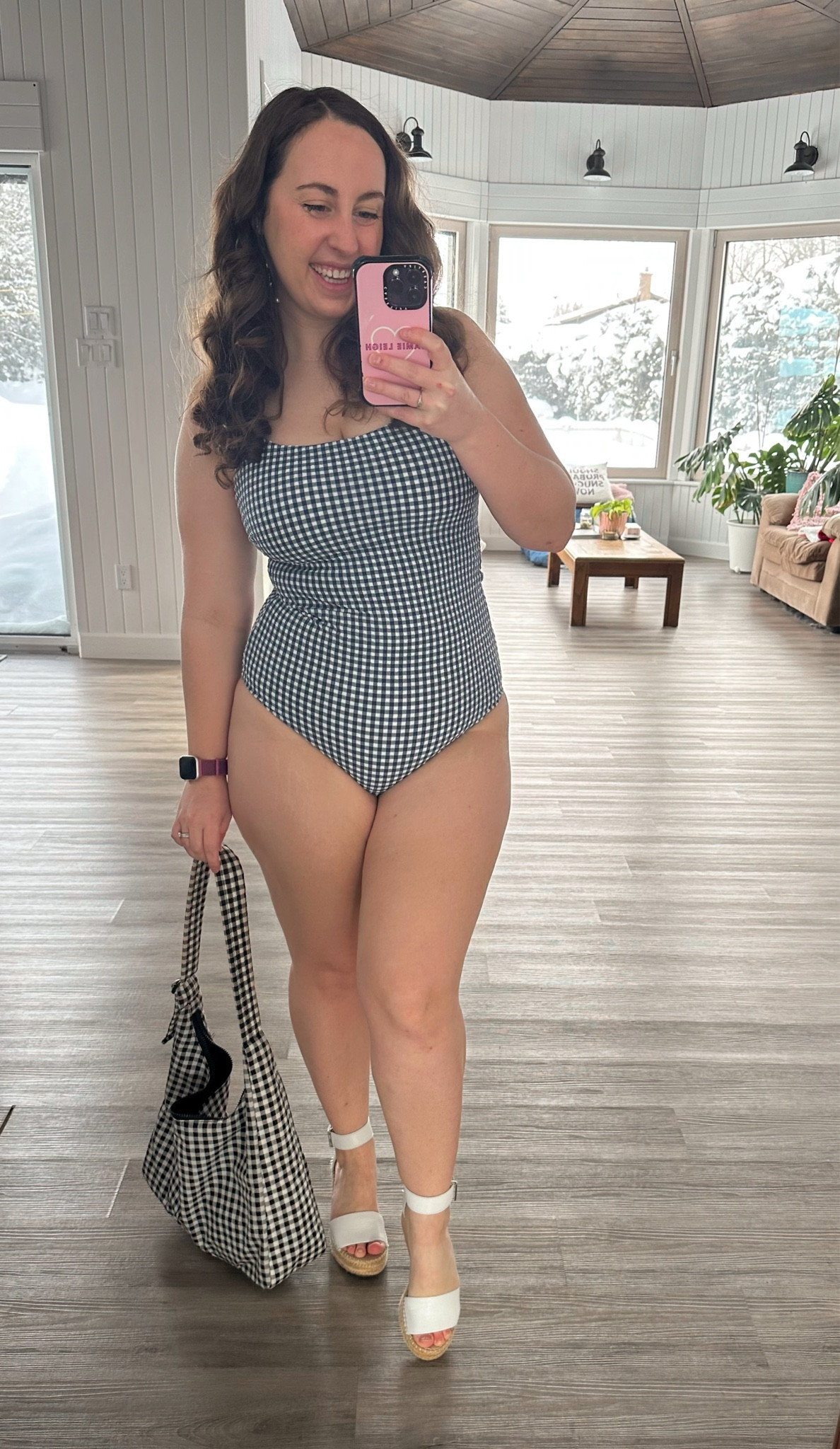 Feeling cute in gingham from Knix 💕 one of my favourite patterns and it makes for such a cute suit! 

#LTKSeasonal #LTKTravel #LTKMidsize