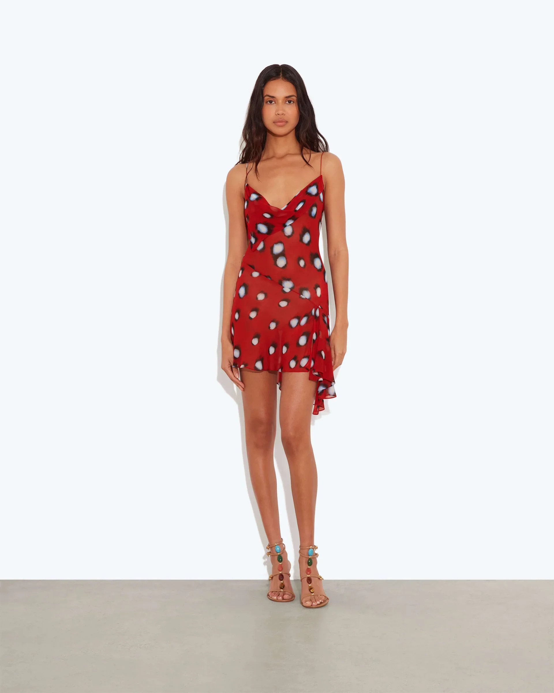 Rosela Dress Red | Rat & Boa
