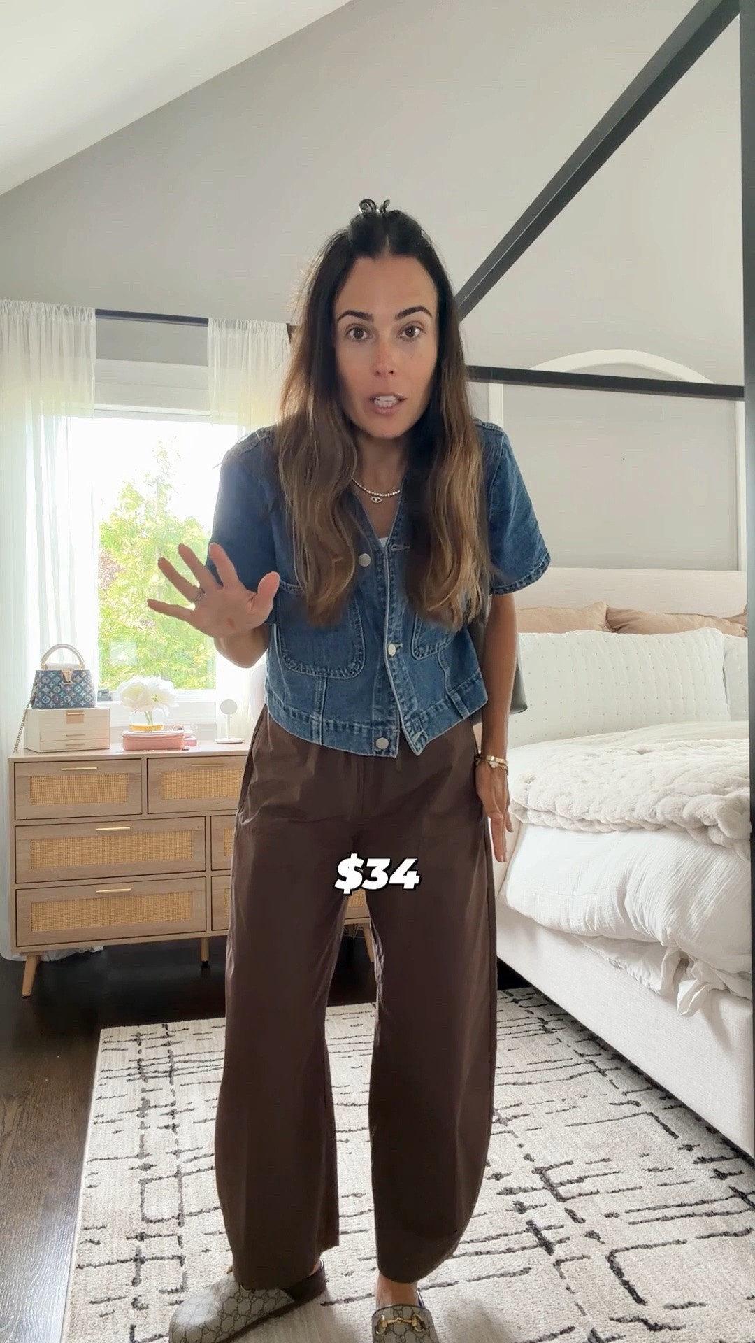 Trust me you’ll live in these pants 🤎 wearing size small

#LTKOver40 #LTKSeasonal #LTKootd