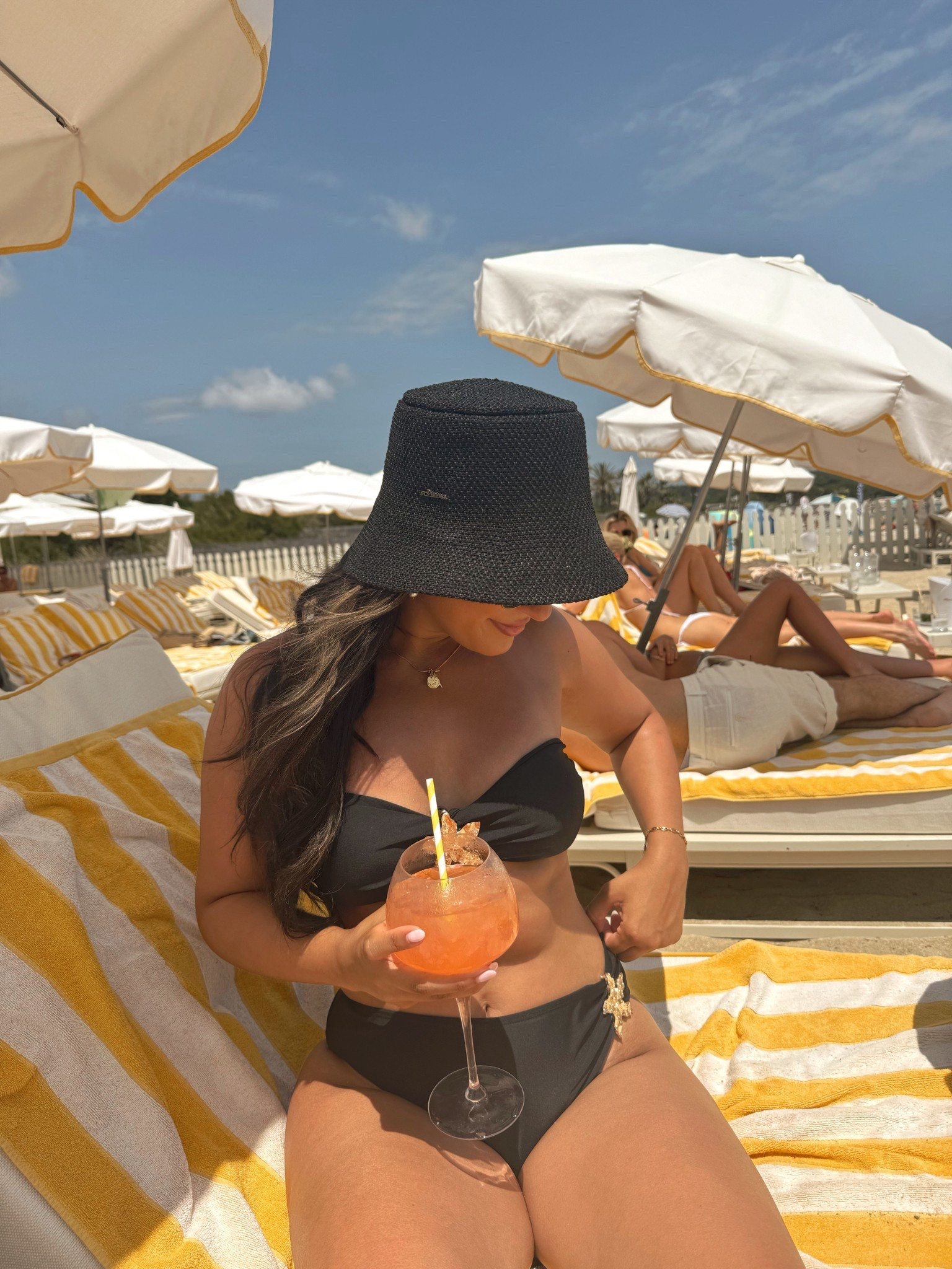 St.Tropez beach day outfit!

Wearing a small in the swimsuit, beach hat i found in Italy!

#LTKFindsUnder100 #LTKStyleTip #LTKSummerEdit