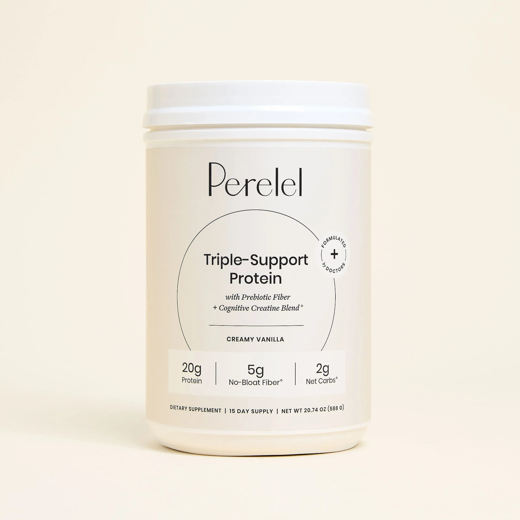 Plant-Based Protein Powder for Women: Muscle, Brain & Gut Support | Perelel Health