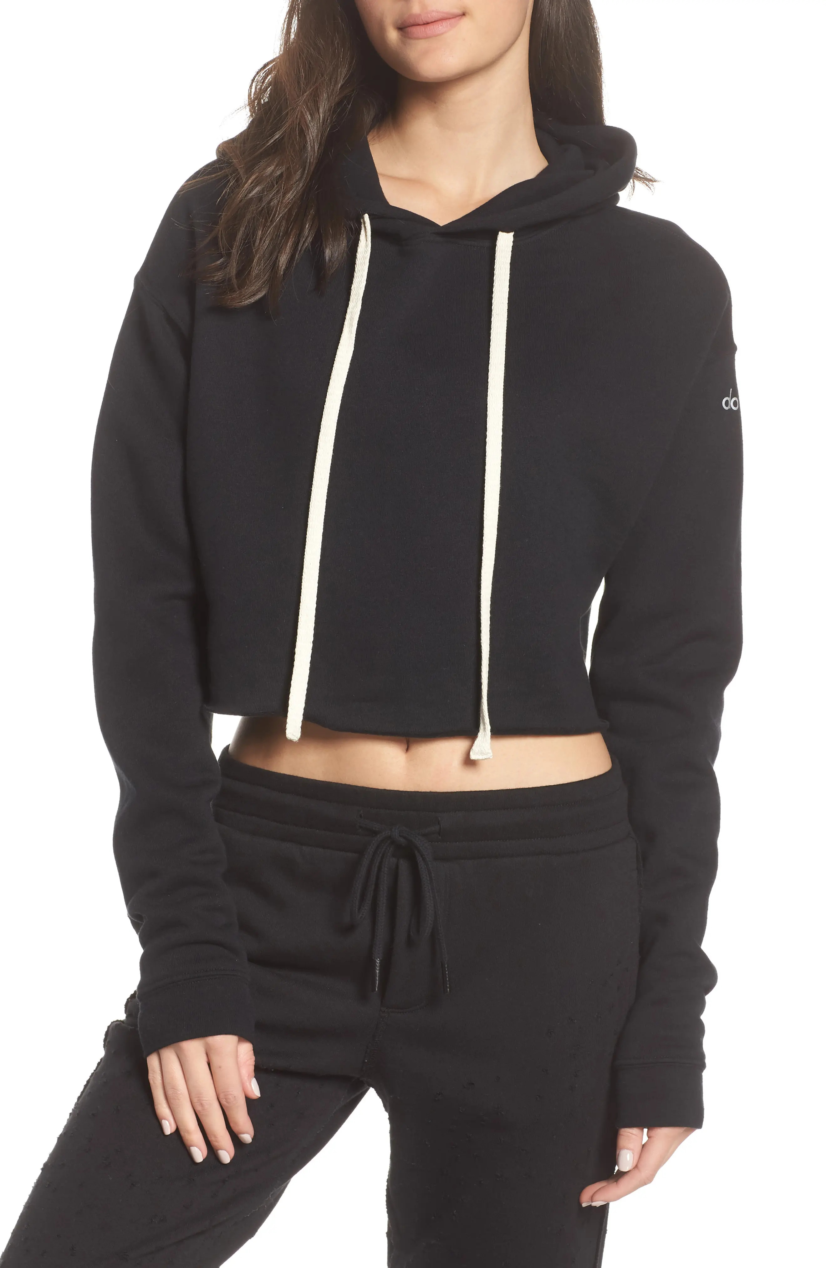 Alo Crop Hoodie | Nordstrom