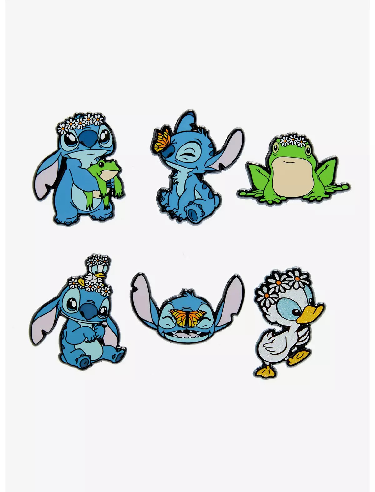 Loungefly Disney Lilo & Stitch Spring Stitch Blind Box Enamel Pin | BoxLunch