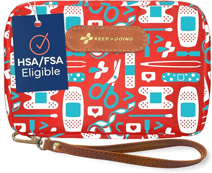 KeepGoing Travel First Aid Kit for Kids – 130 Pc. for Car, Home, Purse, Diaper Bag & Backpack w... | Amazon (US)