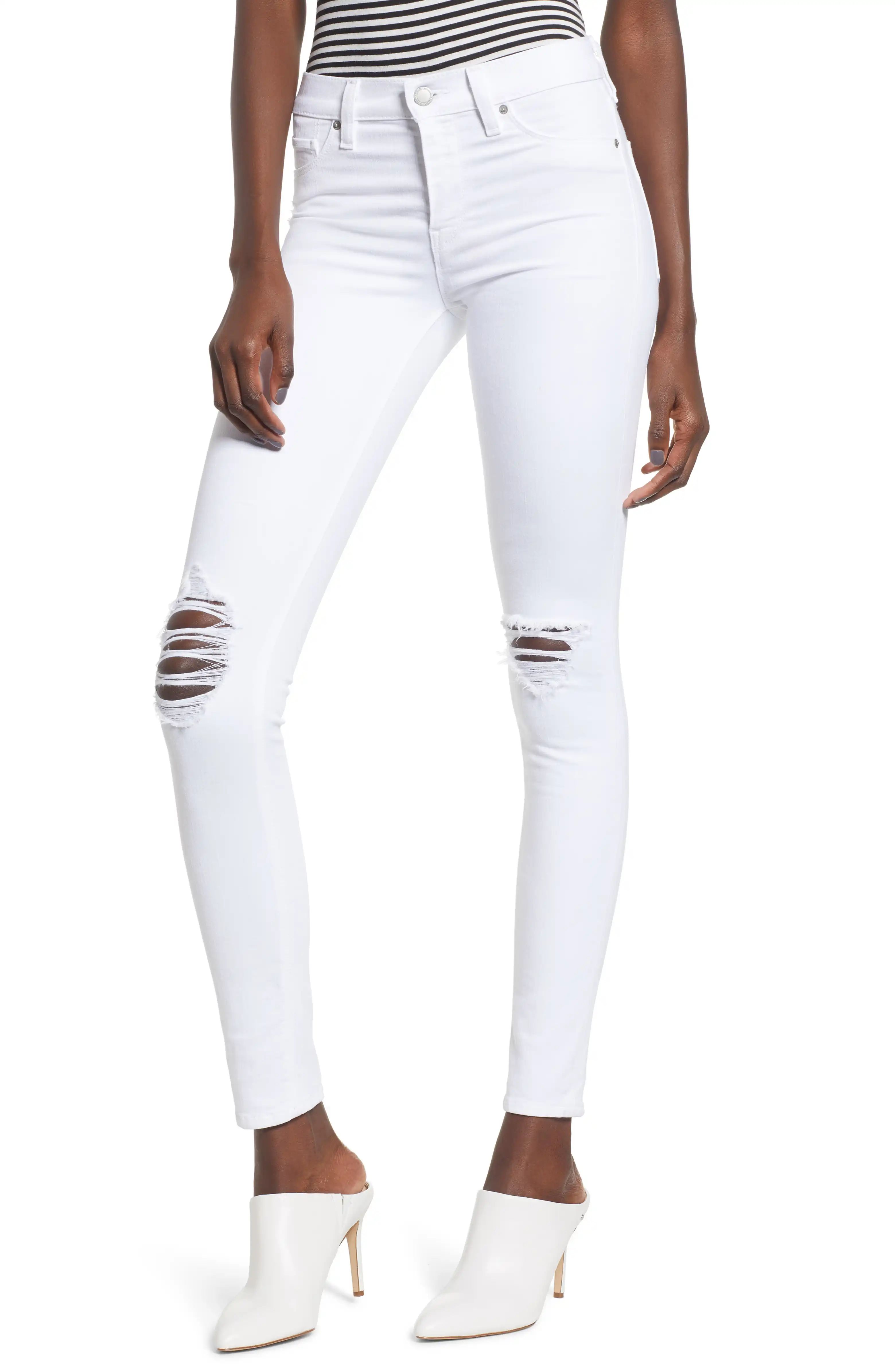 Nico Ripped Ankle Skinny Jeans | Nordstrom
