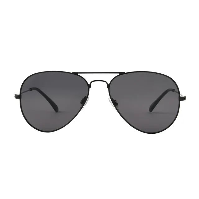 Sunsentials by Foster Grant Women's Aviator Sunglasses, Black | Walmart (US)