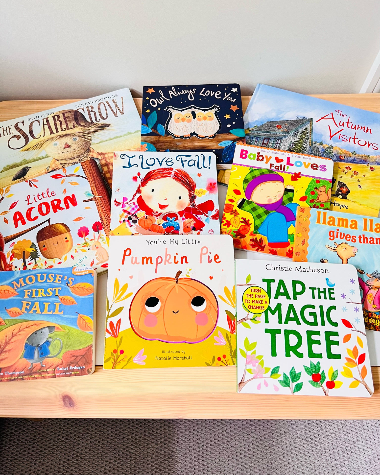 Great toddler books for fall!