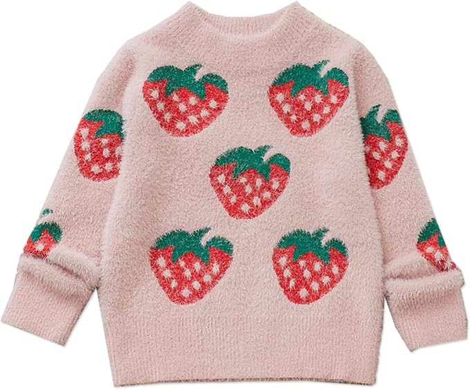 PATPAT Toddler Kids Christmas Sweater Long Sleeve Crewneck Sweatshirts Boys Girls Ugly Christmas ... | Amazon (US)