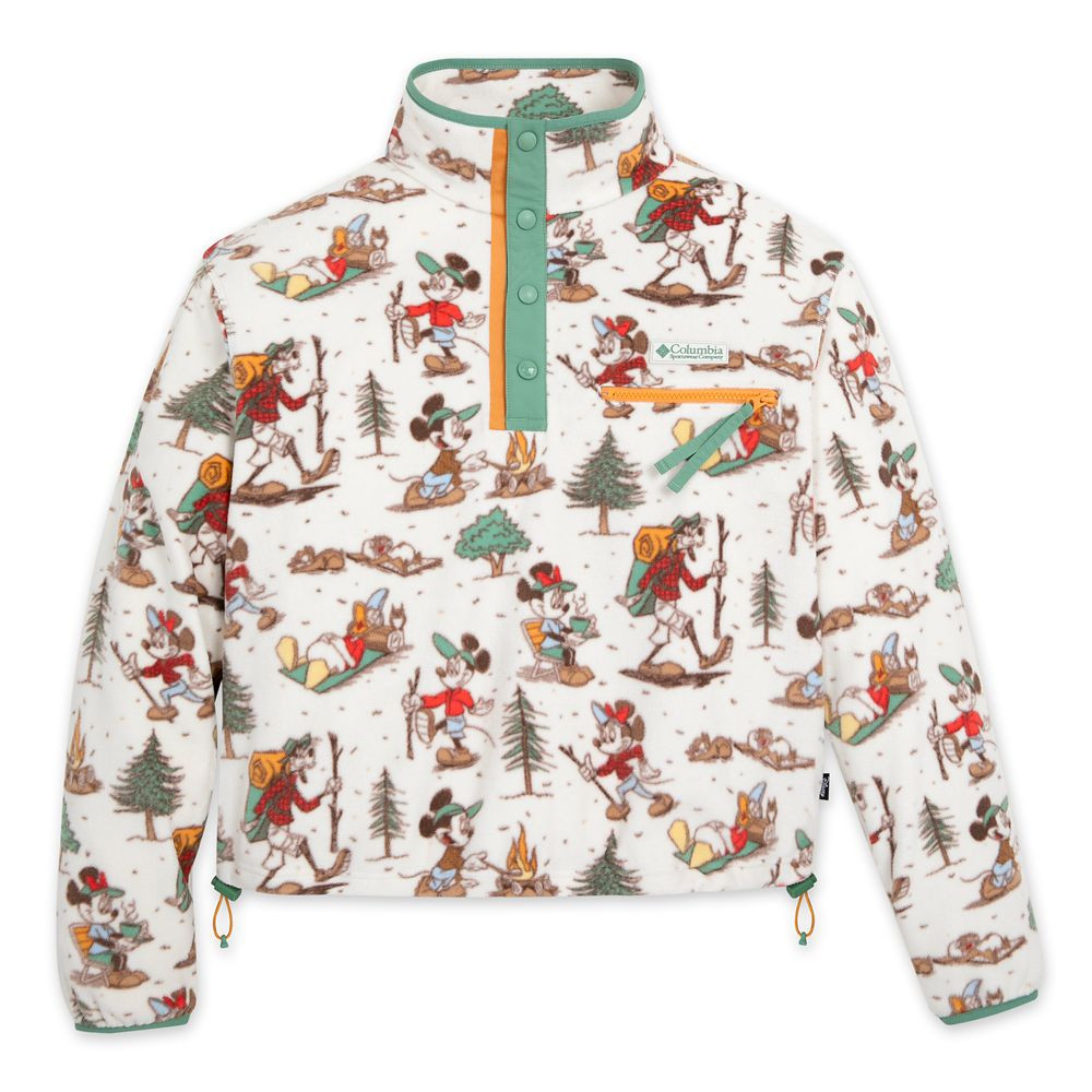 Mickey Mouse Fleece Pullover Jacket for Women by Columbia | Disney Store