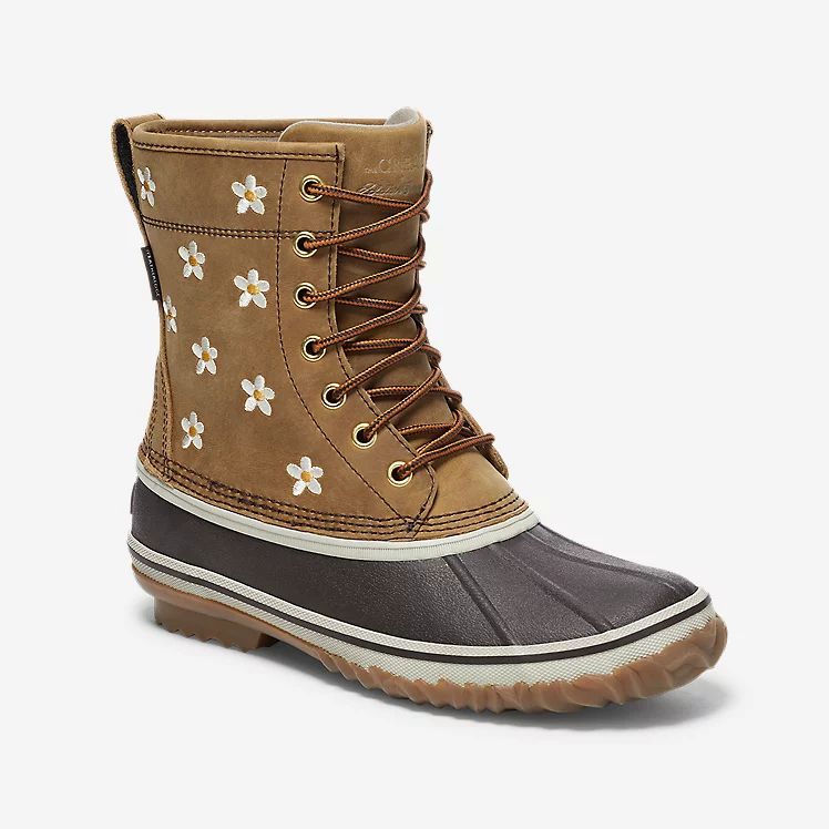 The Great. + Eddie Bauer The Embroidered Daisy Hunt Pac Boot | Eddie Bauer, LLC