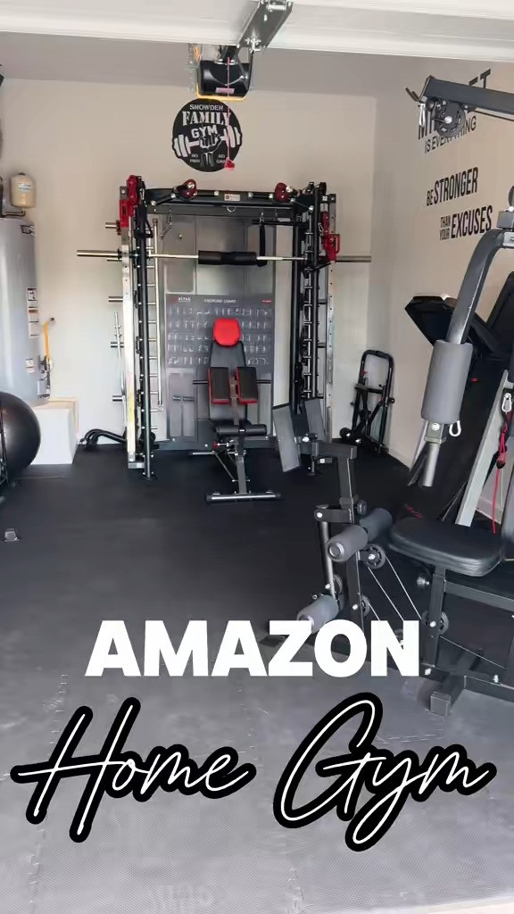 Amazon Home Gym Setup | Home Workout Space

Creating a functional home gym doesn’t require a huge space — just the right equipment and layout. We built this home gym using Amazon finds like a multi-functional workout machine, weight bench, gym flooring, and essential fitness accessories.
Having a dedicated workout space at home makes it easier to stay consistent and keep your routine on track. A clean, organized setup also makes the space feel more motivating and enjoyable to use.

Shop the home gym equipment and workout essentials from this setup below.

Let’s decorate. 💪🏽 

 #LTKActive #LTKHome #LTKSaleAlert