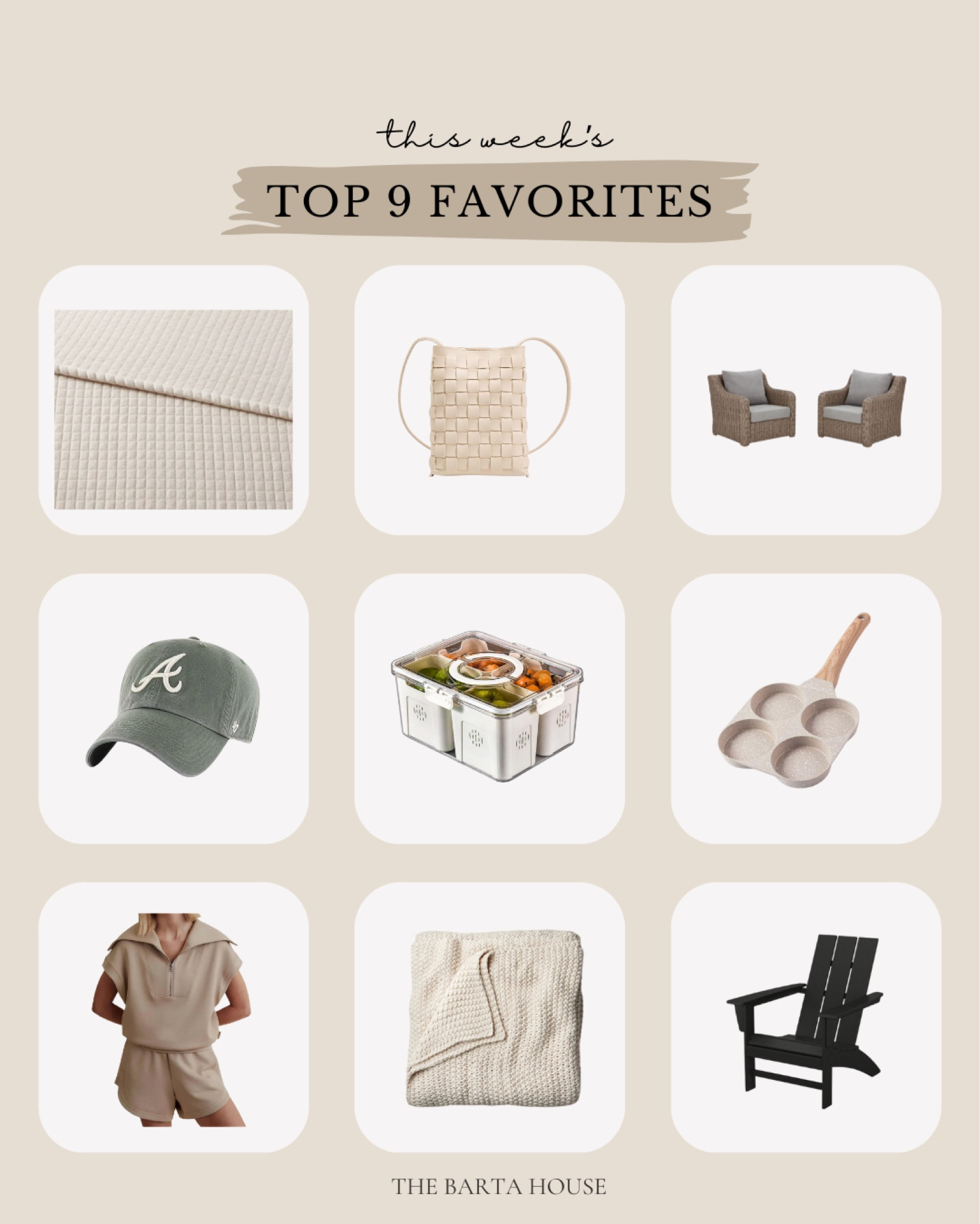 This week’s top 9 favorites 🤍

#LTKsalealert #LTKhome #LTKfindsunder50