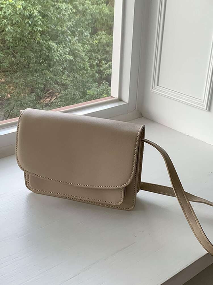 Minimalist Flap Square Bag | SHEIN