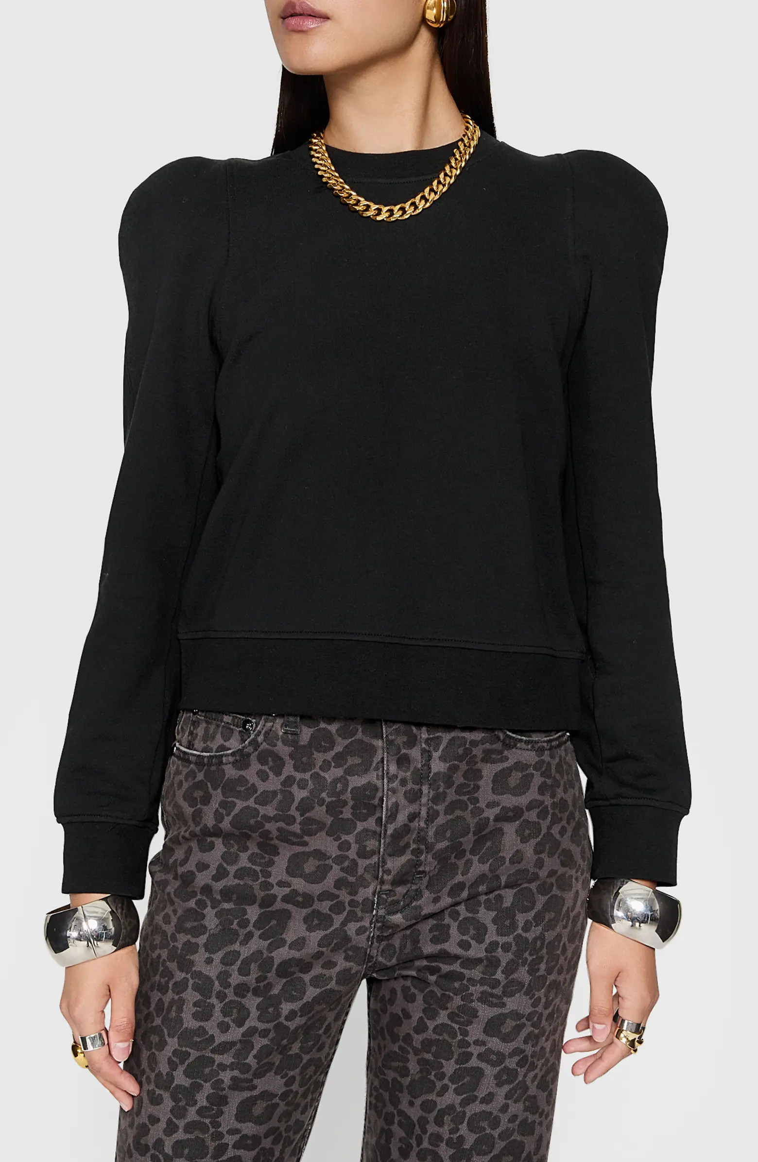 Jade Sculpted SweatshirtRebecca Minkoff | Nordstrom