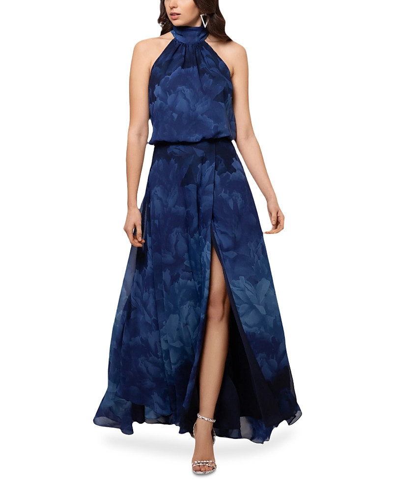Aqua Chiffon Maxi Dress - Exclusive | Bloomingdale's (US)