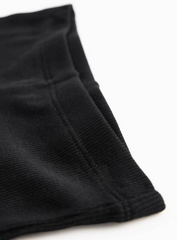 Black Flared Ribbed Leggings 2-3 years | Tu Clothing