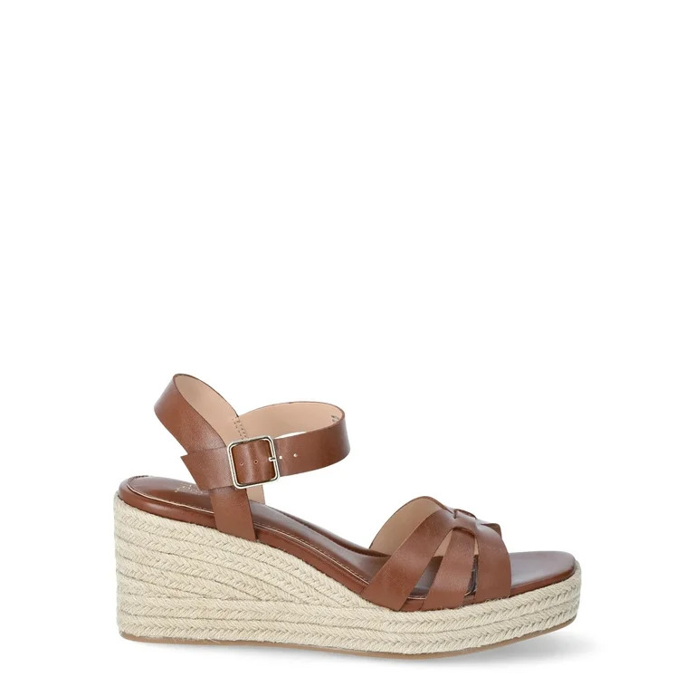 Time and Tru Women's Espadrille Wedge Sandal | Walmart (US)