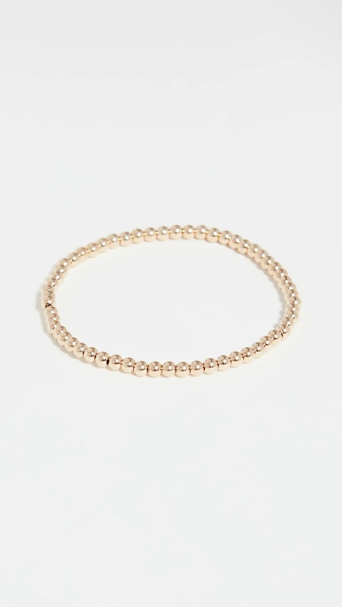 3mm Gold Bracelet | Shopbop