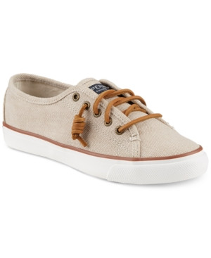Sperry Women's Seacoast Canvas Sneakers Women's Shoes | Macys (US)
