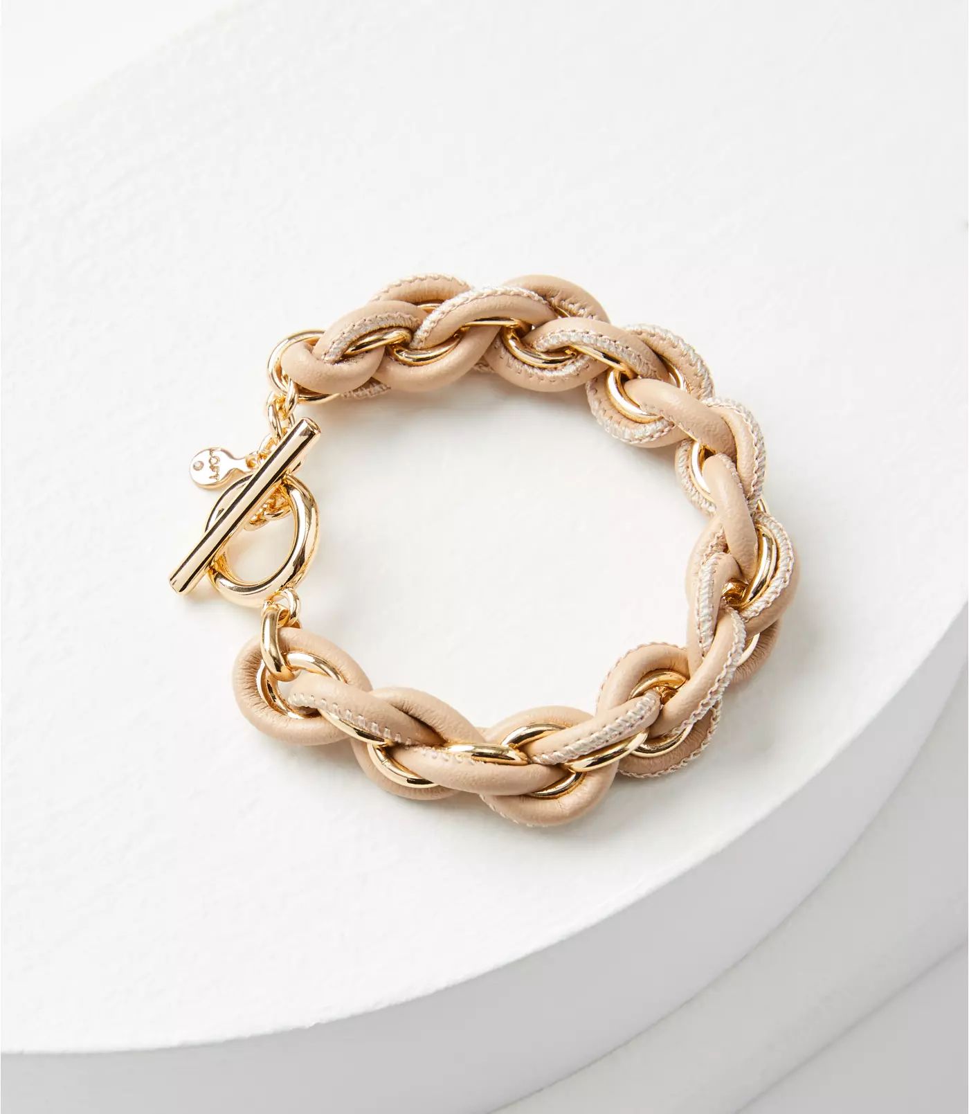 Leather Chain Bracelet | LOFT