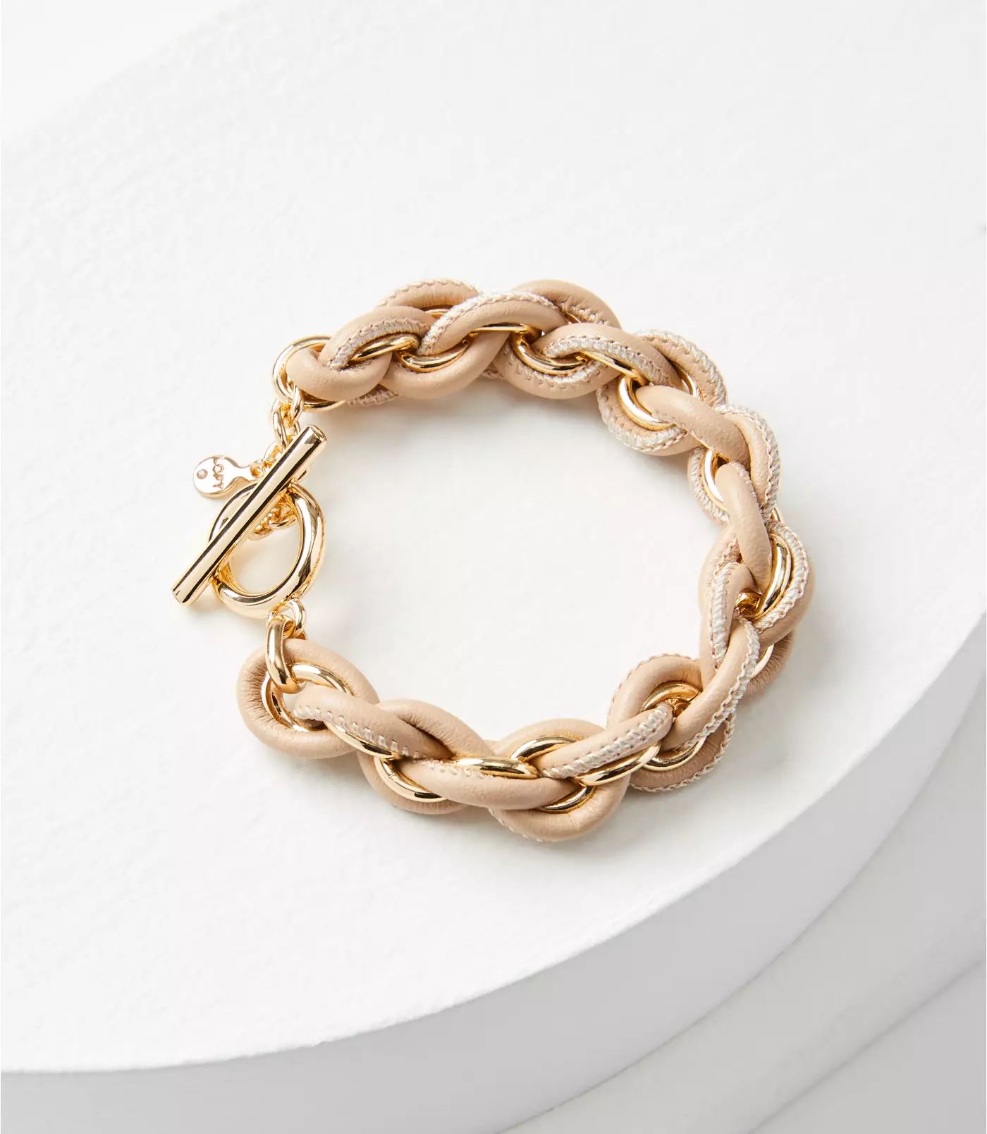 Leather Chain Bracelet | LOFT | LOFT