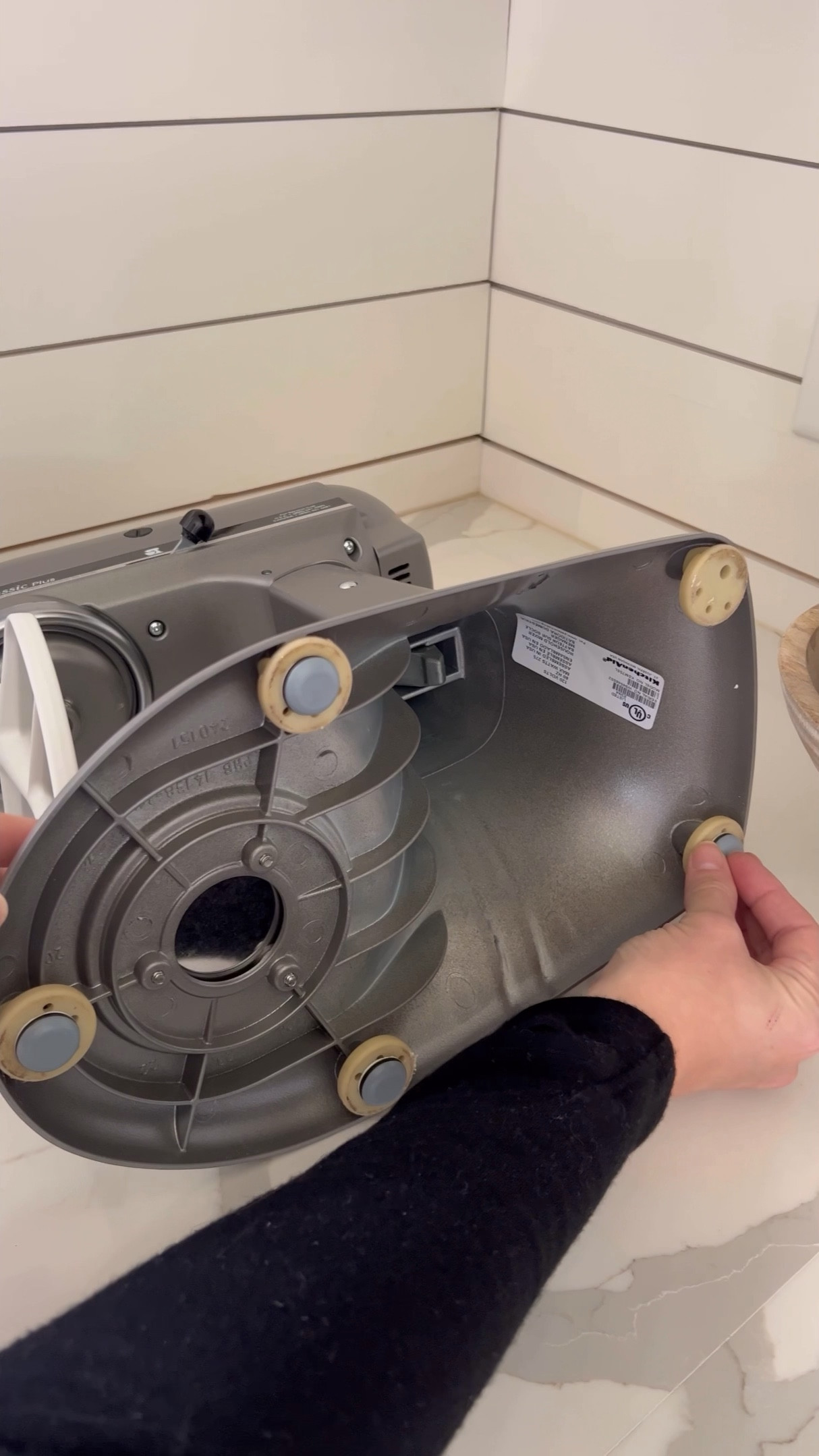 Amazing kitchen finds! These appliance sliders are a game changer! No more scooting across the counters! Now we glide!! Amazon find of the day. Home necessities decor christmas stockng stuffer idea gifts holiday finds and faves 

#LTKfindsunder50 #LTKhome #LTKVideo