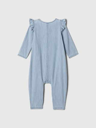 Baby Denim Heart One-Piece | Gap (US)