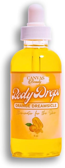 Canvas Beauty Body Drops \u2013 Orange Dreamsicle Scented Body Oil with Coconut Oil, Sweet Citrus... | Amazon (US)