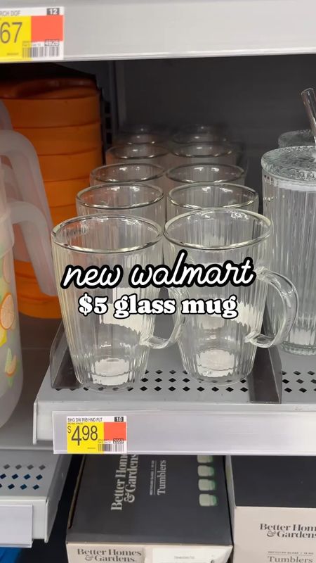 New $5 ribbed glass mug at walmart!!


#walmarthome @walmart #walmartfavefinds #walmartfinds #ltkunder10 

#LTKHome #LTKVideo #LTKFamily