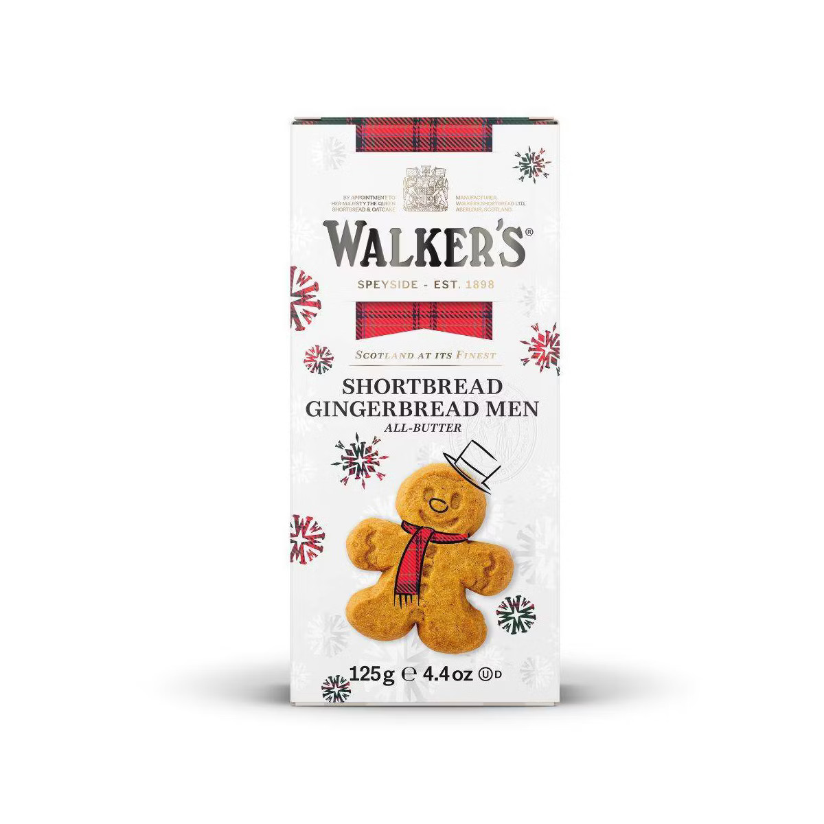 Walkers Shortbread Holiday Cookies Gingerbread Men - 4.4oz | Target