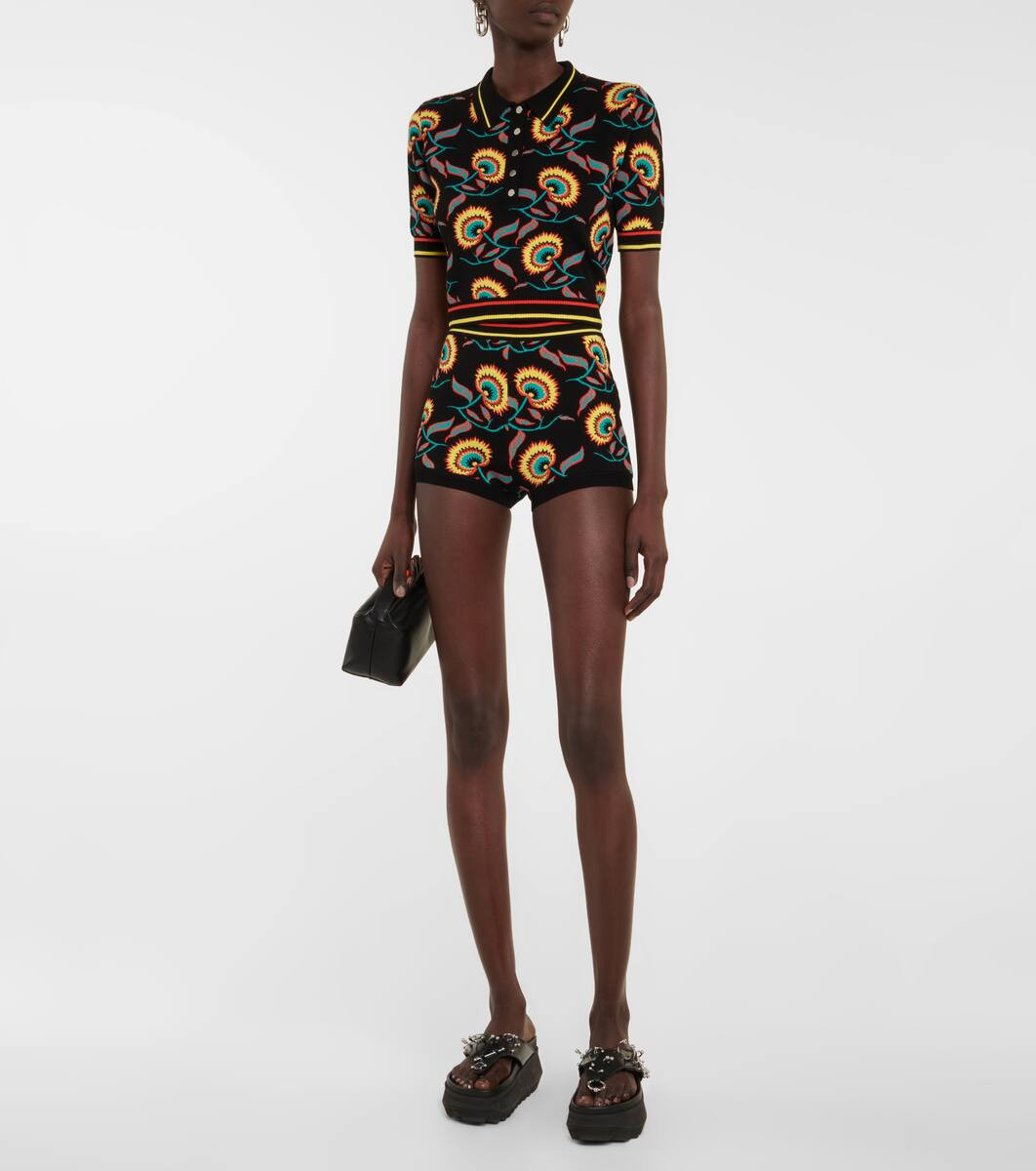 Floral jacquard shorts | Mytheresa (US/CA)