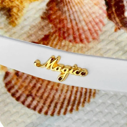 Kit Praia Feminino  Estrela-do-Mar Areia Bolsa, Necessaire e Chinelo, Magicc Bolsas - Estampado | Netshoes (BR)