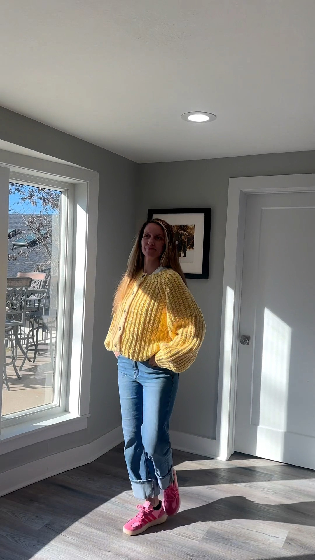 Style transitions for days! ✨ Whether I’m keeping it cozy in my favorite pink lounge set, adding a pop of color with a yellow cardigan, or keeping it casual with my "Caffeine Mom Club” tee, I’m ready for whatever the new year brings. 🥂 From the lake to the city, these looks are all about effortless, everyday comfort with a chic twist!

Pink lounge set, yellow button cardigan, caffeine' Mom graphic tee, olive green joggers, white crop tank, casual winter style, Vici dolls outfit, style transition video, weekend wardrobe, everyday comfort, 35 percent off sitewide, extra 65 percent off sale, promo code DEC35, Kansas City style, effortless fashion, pink sneakers, denim jacket styling, spring transition outfits, shop my look, LTKunder50, lululemon, vici, rhinestone flats, #ViciDolls #CasualStyle #WinterOutfits #StyleTransition

#LTKActive #LTKOver40 #LTKFindsUnder50