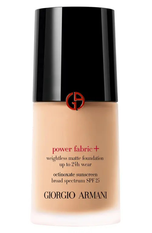 ARMANI beauty Power Fabric+ Foundation SPF 25 in 4.25 at Nordstrom | Nordstrom
