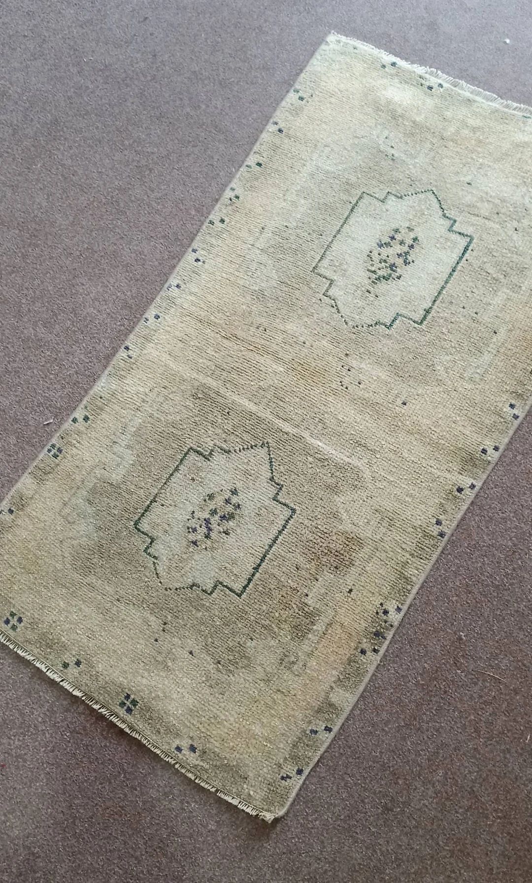 2x4 Handmade rug Turkish frontdoor rug Vintage small rug Home decor rug Anatolian rug Bohemian ru... | Etsy (US)