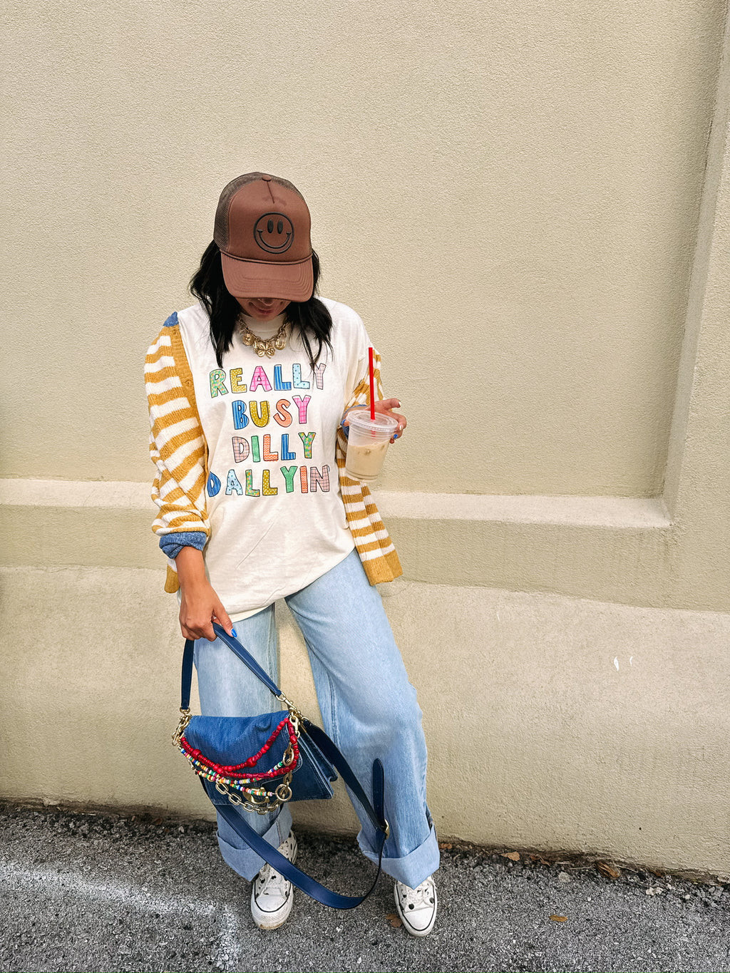 ETTA OG | dilly dallying graphic tee - ivory | Etta+East