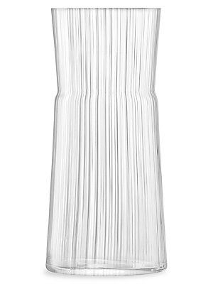 Gio Line Glass Lantern Vase | Saks Fifth Avenue
