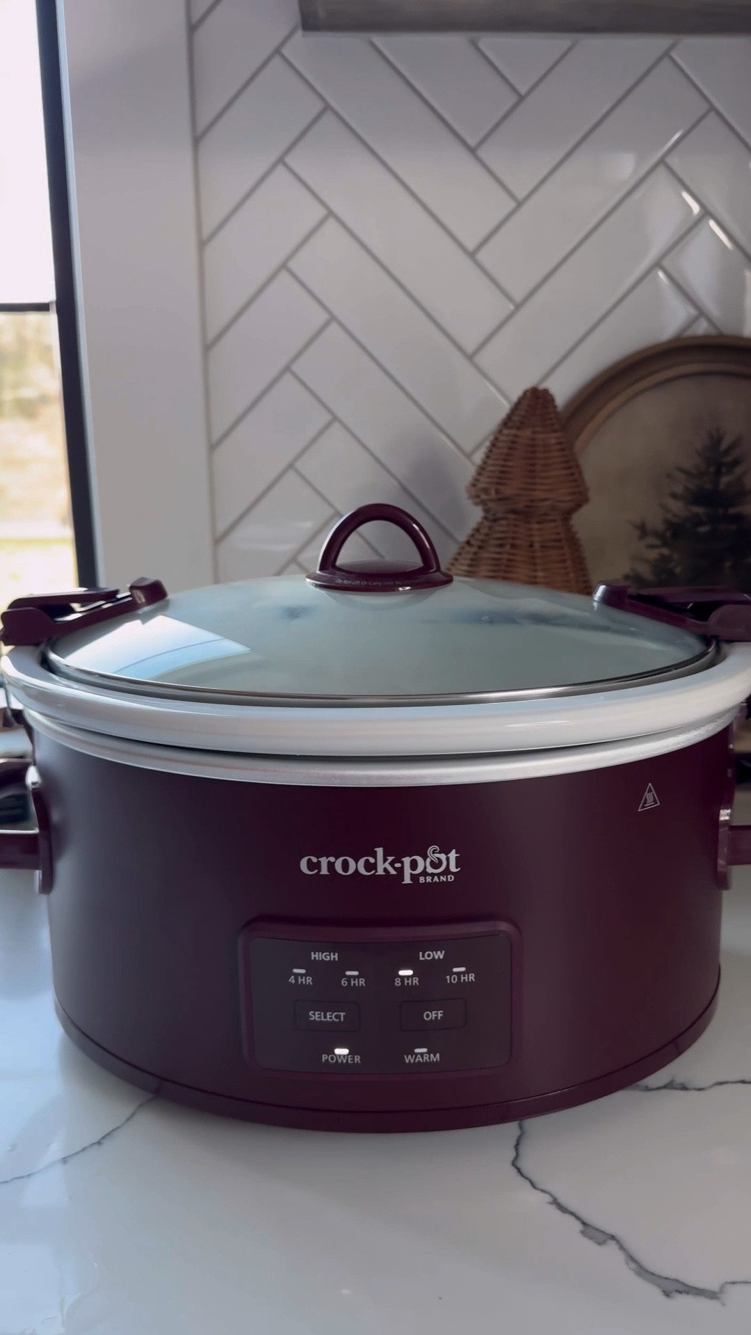 Love this new crockpot with travel lid. Didn’t intend for it to match my nails and sweater. 

Love that it has a white ceramic bowl and the maroon color is perfect. Under $50!

#LTKHoliday #LTKHome #LTKFindsUnder50