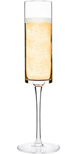 Champagne Flutes, Edge Champagne Glass Set of 4 - Modern & Elegant for Women, Men, Wedding, Anniv... | Amazon (US)