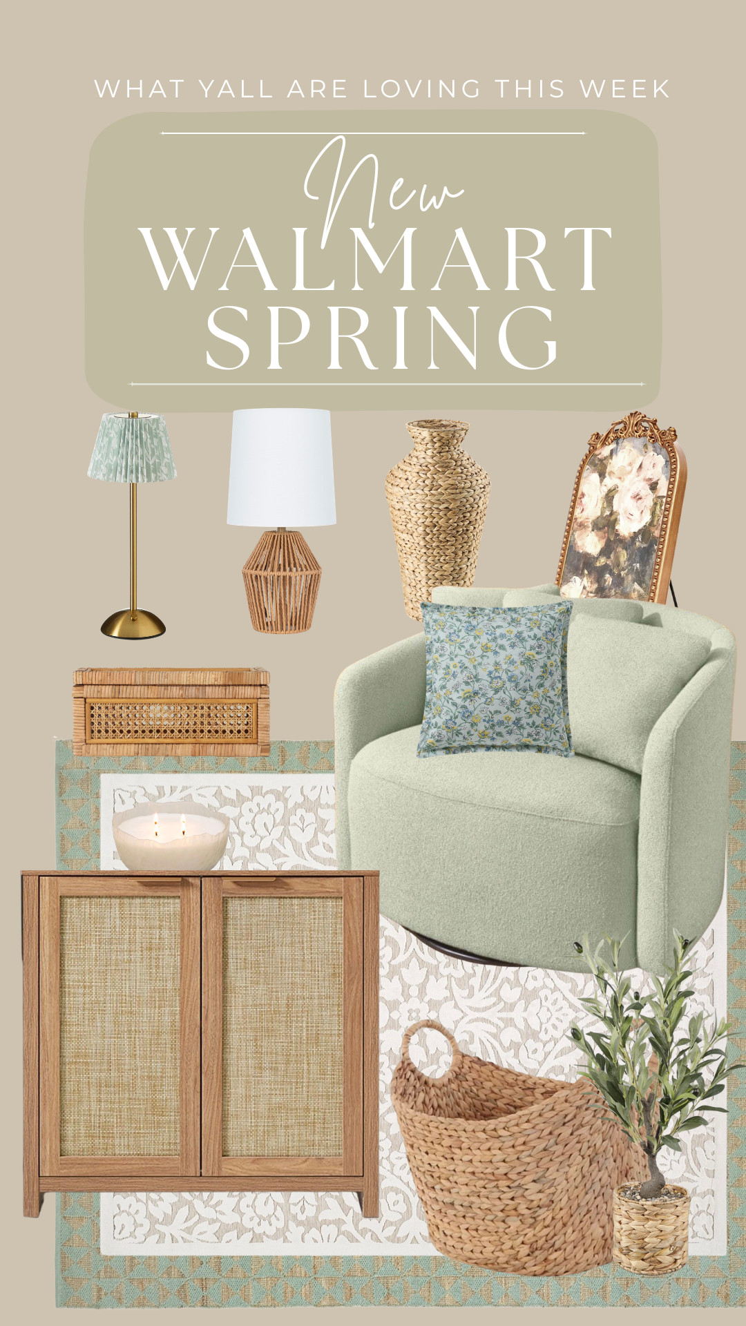 Think sun-washed mornings, breezy textures, and that perfect mix of sage, sky blue, and creamy whites. Light woods + airy layers = the kind of space that feels like a deep breath.

These are a few of my current favorites styled together—pieces that instantly make a room feel calmer, brighter, and a little more put together for the season ahead.


room refresh, summer decor, spring decor, new arrivals, walmart decor 

 #LTKHome