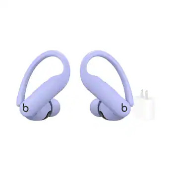 Beats - Powerbeats Pro 2 True Wireless Active Noise Canceling Earbuds + Power Adapter - Purple | Best Buy U.S.