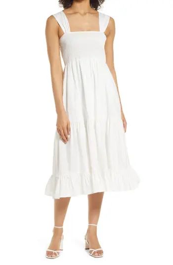 Smocked Tiered Maxi Dress | Nordstrom