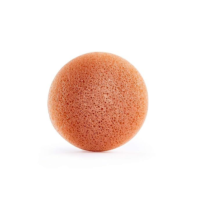 Honest Beauty Gentle Konjac Sponge with Pink Kaolin Clay | Paraben Free, Dermatologist Tested, Cr... | Amazon (US)