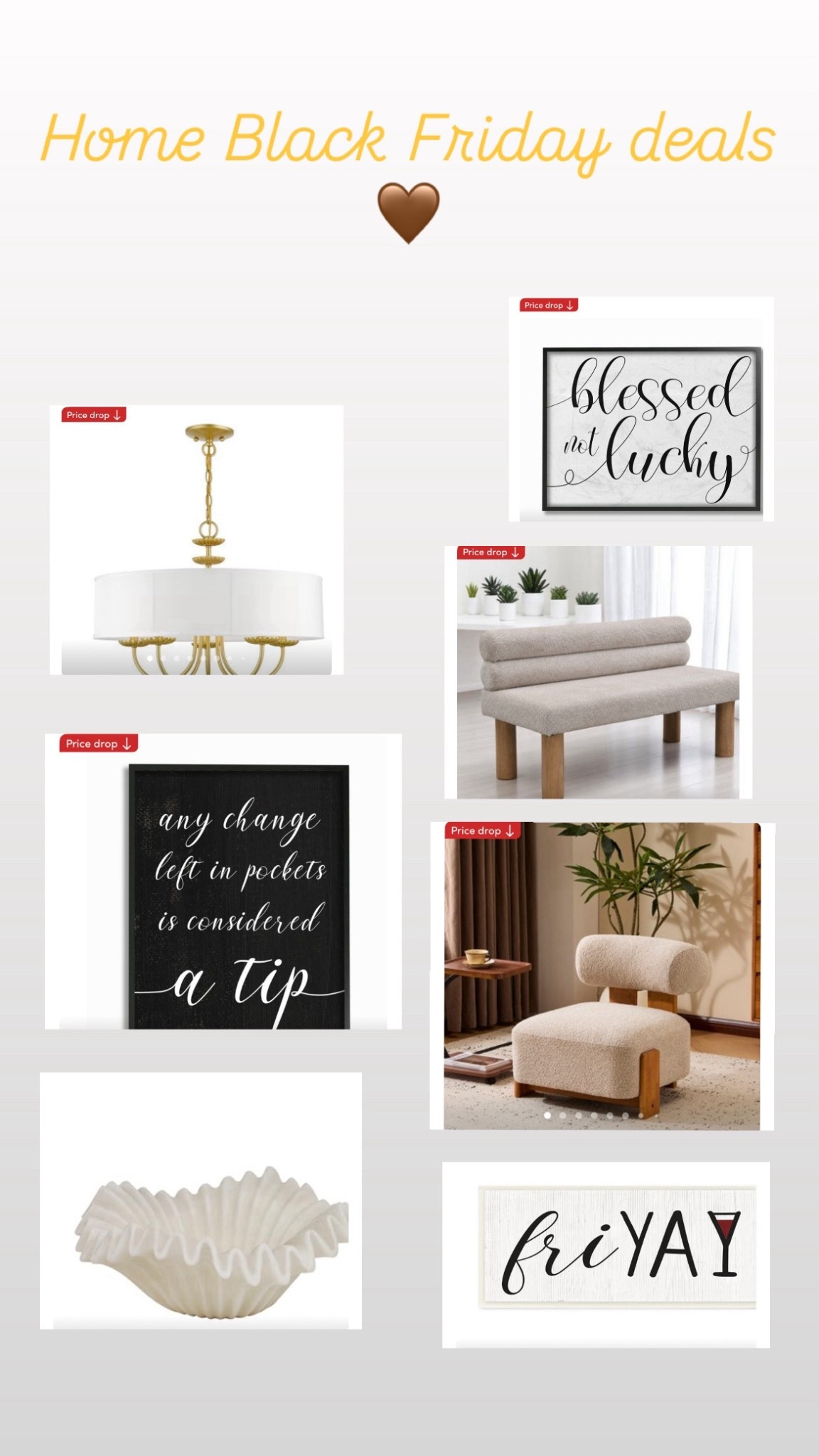 Black Friday deals and or sales 🤎🖇

#LTKHome #LTKCyberWeek #LTKSeasonal