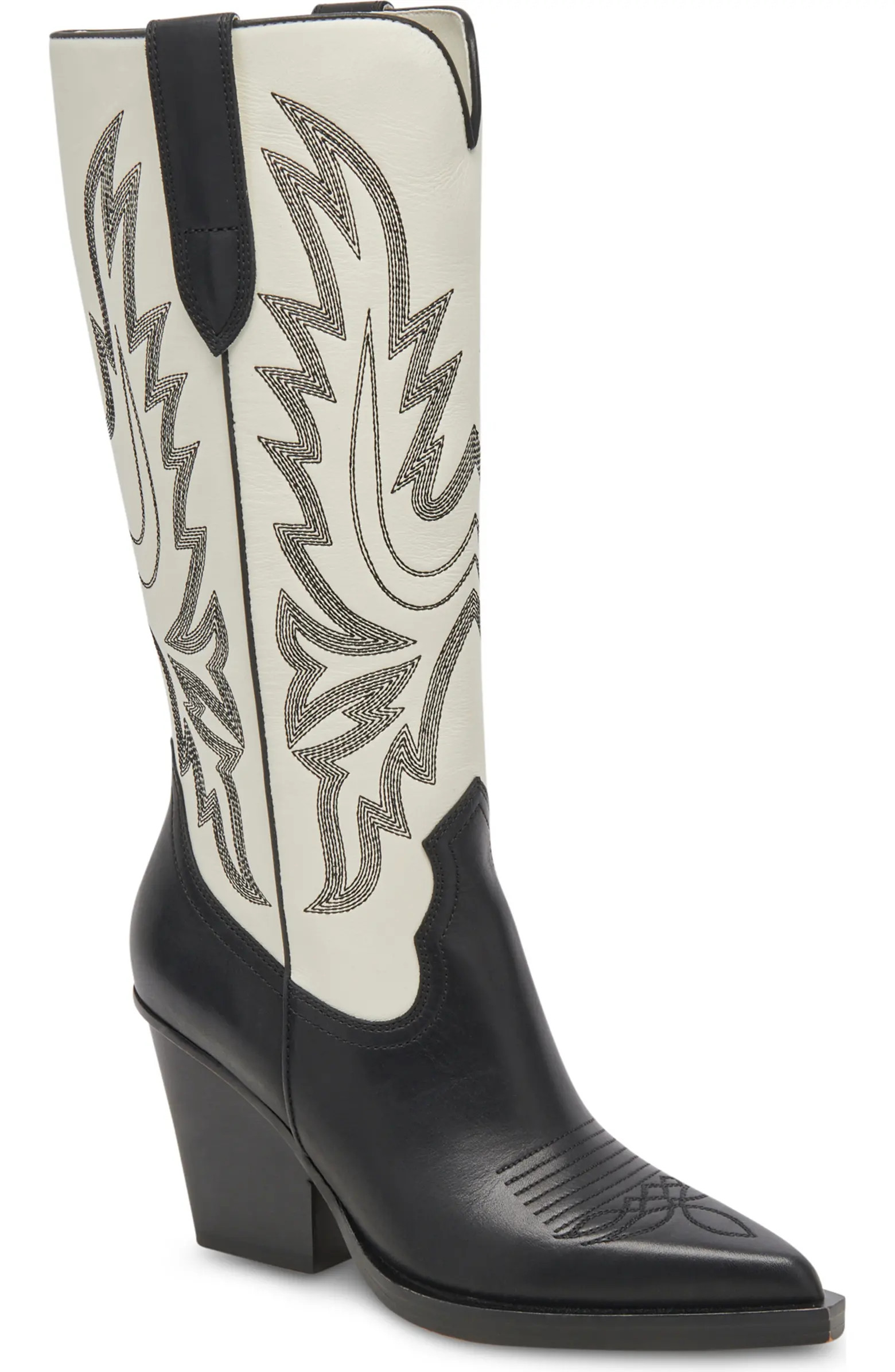 Blanch Knee High Western Boot (Women) | Nordstrom
